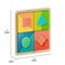 Flash Furniture Bright Beginnings Commercial Birch Plywood STEM Geometric Shape Building Puzzle Board, Natural/Multi MK-MK00606-GG - alternate 9